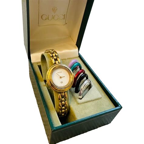 vintage gucci 1100 watch|gucci bezel watch 1100 price.